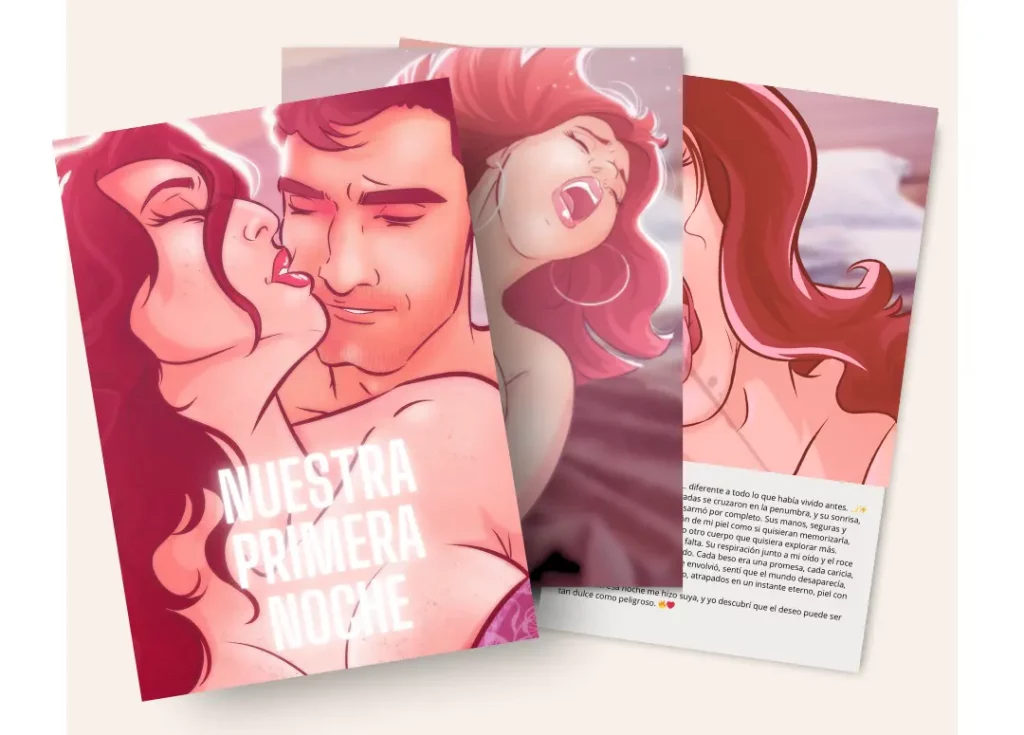 Tu Amor en Cómic - Cómics personalizados eróticos - historia de amor erótica - regalo sensual 2